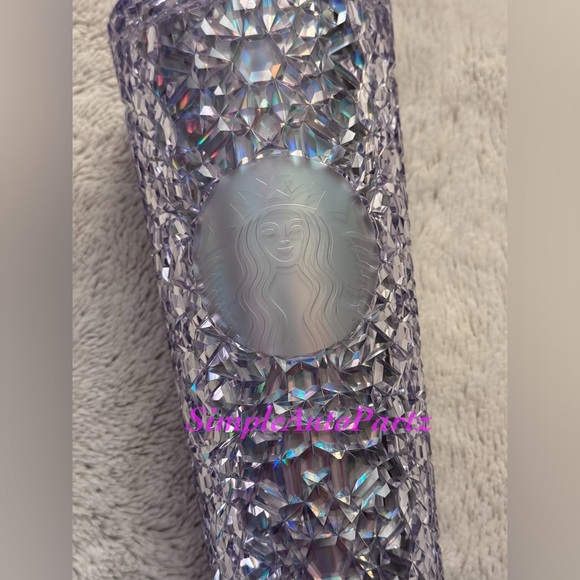 ❌SOLD❌STARBUCKS HOLIDAY 2024 TUMBLER CUP SET IRIDESCENT GEM JEWEL GRANDE & VENTI - Picture 7 of 8